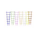 Лесенка д/цветов 56см .пластм.