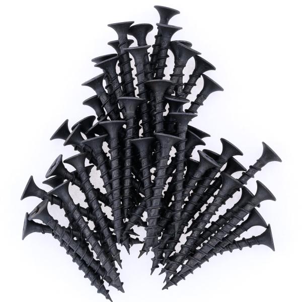 Саморезы чёрные по дереву 3,5*16 мм